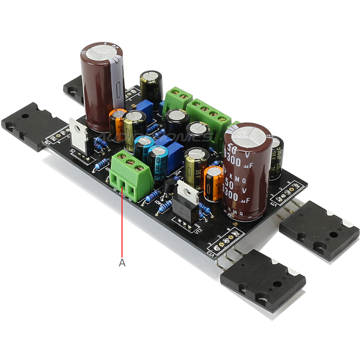 TTC5200 Amplificateur classe A bipolaire 2x10W / 8 Ohm Audiophonics